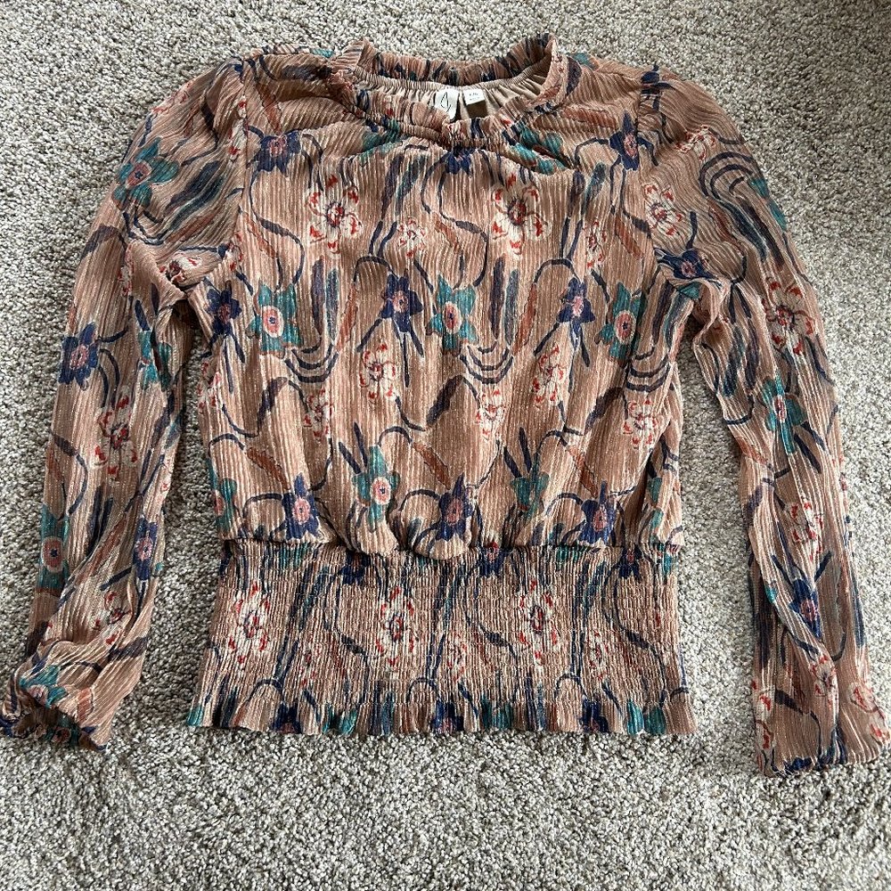 Joie Multicolor Floral Blouse